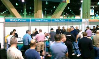 Badge Pickup at Cisco Live