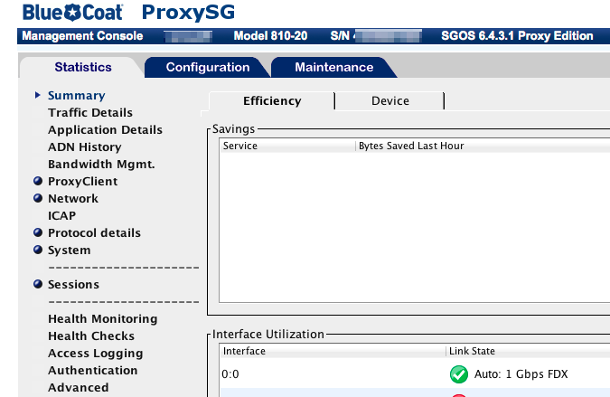 BlueCoat ProxySG Admin Console Working Java Applet